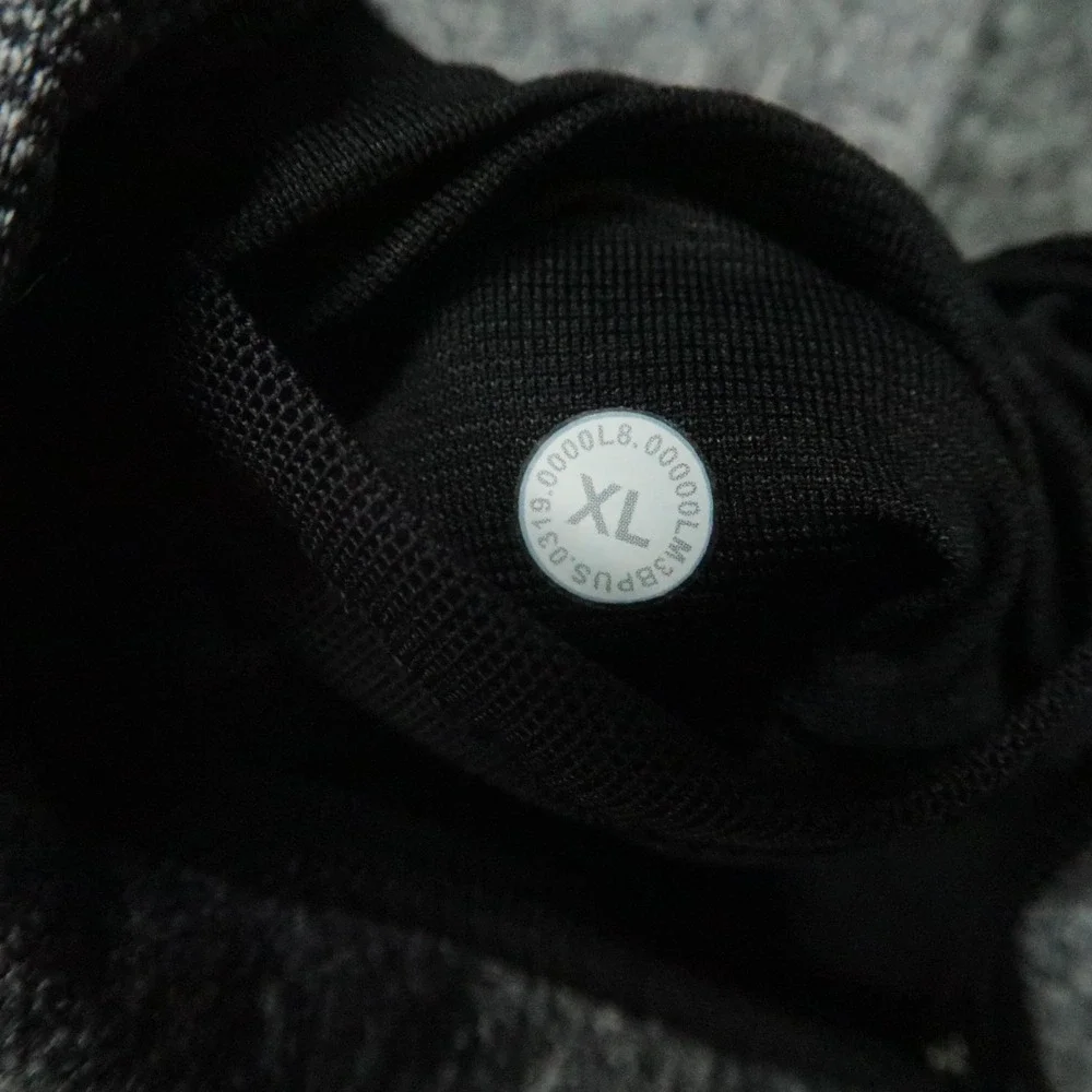 Lululemon‎ Jacket Mens XL Gray Engineered Warmth Full Zip Pockets Long Sleeve